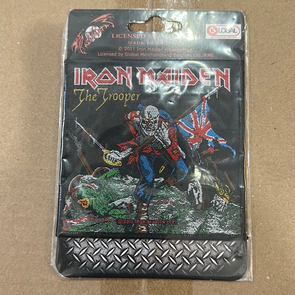 Iron Maden The Trooper Patch 2011